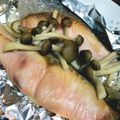 みっくママ's cooksnap of when they made 大葉風味の♪鮭とキノコのホイル焼き.