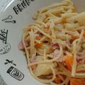 とも☆♪☆♪'s cooksnap of when they made 超簡単リメイク♪シチューでパスタ♡.