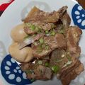 クックBQIYPU☆'s cooksnap of when they made 圧力鍋で！柔らかスペアリブと大根の煮込み.