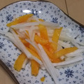 きらり流れ星's cooksnap of when they made 【簡単つくおき】大根と柿のなます.