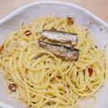 クック0RDR9Y☆'s cooksnap of when they made 簡単！！オイルサーディンの本格パスタ.