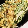 no1642's cooksnap of when they made 簡単！水菜とマカロニのサラダ.
