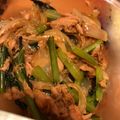 mfmf508's cooksnap of when they made 小松菜のツナ炒め.