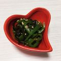 S72☆'s cooksnap of when they made ☆超簡単副菜！ピーマンの塩昆布和え☆.