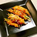 ogu0430's cooksnap of when they made 焼肉のタレで簡単！野菜の豚バラ肉巻き.
