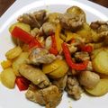 Suzuchang's cooksnap of when they made 鶏もも肉とジャガイモのカレー炒め✨.