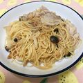 ぷーゆ's cooksnap of when they made ランチに♪簡単和風パスタ（しめじ版）.