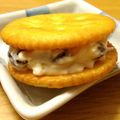 creeeampan's cooksnap of when they made パンやクッキーに♡メープルクリームチーズ.