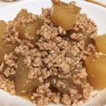 野比のびえ's cooksnap of when they made ★大根と鶏挽肉煮あんかけ.