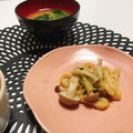 asucass's cooksnap of when they made 小松菜としめじとお揚げさんの炒め煮.