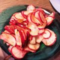 yiys's cooksnap of when they made 梅干しイタリアンドレッシングのかぶサラダ.