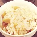 J_son's cooksnap of when they made さつまいもご飯.