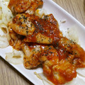 ﾋﾟﾛﾐ♡'s cooksnap of when they made 旨辛♫焼くだけ簡単鶏のチリソース.