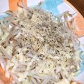 borsch's cooksnap of when they made レンジで3分！！もやしのチーズ焼き！.