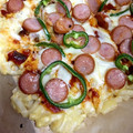 ごろごろままん's cooksnap of when they made ウマウマ☆うどんピザ☆.