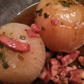 ほしゆみ's cooksnap of when they made 丸ごと玉ねぎスープ煮♪簡単ベーコンと.