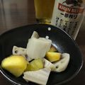 Hkyo1205's cooksnap of when they made 白だしでさつまいもとレンコンのレンジ蒸し.
