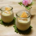 ももいろさくら's cooksnap of when they made *柿の豆腐プリン*.
