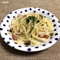 Chikatan☆'s cooksnap of when they made ベーコンとしめじのクリームパスタ.