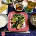 たぁープ〜's cooksnap of when they made 旬の小松菜が美味しいミンチ厚揚げで卵とじ.