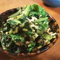 低カロ探検隊's cooksnap of when they made 菜の花と玉子のからしマヨ炒め◎お弁当に♪.