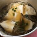 しげくん☆'s cooksnap of when they made 余った餃子の皮でワンタンスープ.