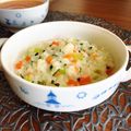 ちゃぴ♥'s cooksnap of when they made 6ヶ月の離乳食 にんじんと小松菜のおかゆ.