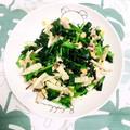 ひとはるまま's cooksnap of when they made ほうれん草のバター醤油炒め.