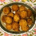マリノスくん's cooksnap of when they made ゴーヤと魚肉ソーセージのピカタ.