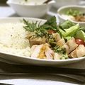 yana☆p's cooksnap of when they made 本格海南鶏飯(シンガポールチキンライス).