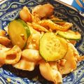 ちっちぱっど's cooksnap of when they made ホタテの貝ひものお刺身　きゅうり和え.