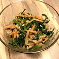 さえ☆ママ's cooksnap of when they made 子どもも食べやすい★　春菊のツナ胡麻和え.