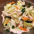 gypsysk8's cooksnap of when they made 簡単キャベツとささみのワカメサラダ.