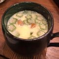 mngyui's cooksnap of when they made ♡子供大好きお餅入り♪ぷるぷる茶碗蒸し♡.
