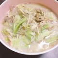 ﾊﾞﾀﾞｷﾞﾆ's cooksnap of when they made 具沢山ちゃんぽんスープ.