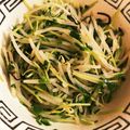 missmo0n's cooksnap of when they made 豆苗とモヤシの塩昆布ナムル.
