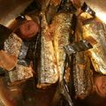 クック2DCB1D☆'s cooksnap of when they made 焼きサンマとカボチャの煮付け（一般向け）.