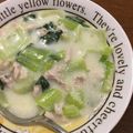 ✳︎チーズ好き✳︎'s cooksnap of when they made 簡単♡チンゲン菜と豚肉のクリーム煮.