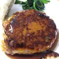 momoshu's cooksnap of when they made ♡簡単ヘルシー豆腐ハンバーグ♡.