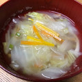 くま五郎's cooksnap of when they made 豚の角煮の湯で汁スープ.