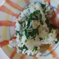mamemame04's cooksnap of when they made 簡単☆春菊と天かすの混ぜご飯♪.