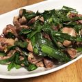 jeansrider's cooksnap of when they made ニラと鶏レバーの炒め煮♪.