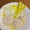 クックRPIZXH☆'s cooksnap of when they made 鍋用肉団子　ふわふわの秘密はこれ～？！.