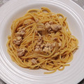 saonyaaan's cooksnap of when they made ｼﾝﾌﾟﾙ☆挽肉と玉葱の和風ﾊﾟｽﾀ.