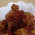 そらまめまーめ's cooksnap of when they made 鶏もも肉の照り焼き♪簡単黒酢オイスター味.