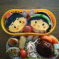 なみにく's cooksnap of when they made キャラ弁☆アラジン☆ジャスミン　ツムツム.