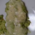 クック08KXM1☆'s cooksnap of when they made 塩鮭切り身アボカドマヨチーズグラタン.