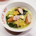 ekokan's cooksnap of when they made 簡単☆もやしとウインナーの中華卵スープ.