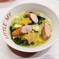 ekokan's cooksnap of when they made 簡単☆もやしとウインナーの中華卵スープ.
