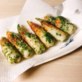 のんべぇヒロ's cooksnap of when they made 揚げないちくわの磯辺揚げ.